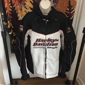 Harley Davidson Switchback 97531-07VW Womens Motorcycle Jacket Sz 1W